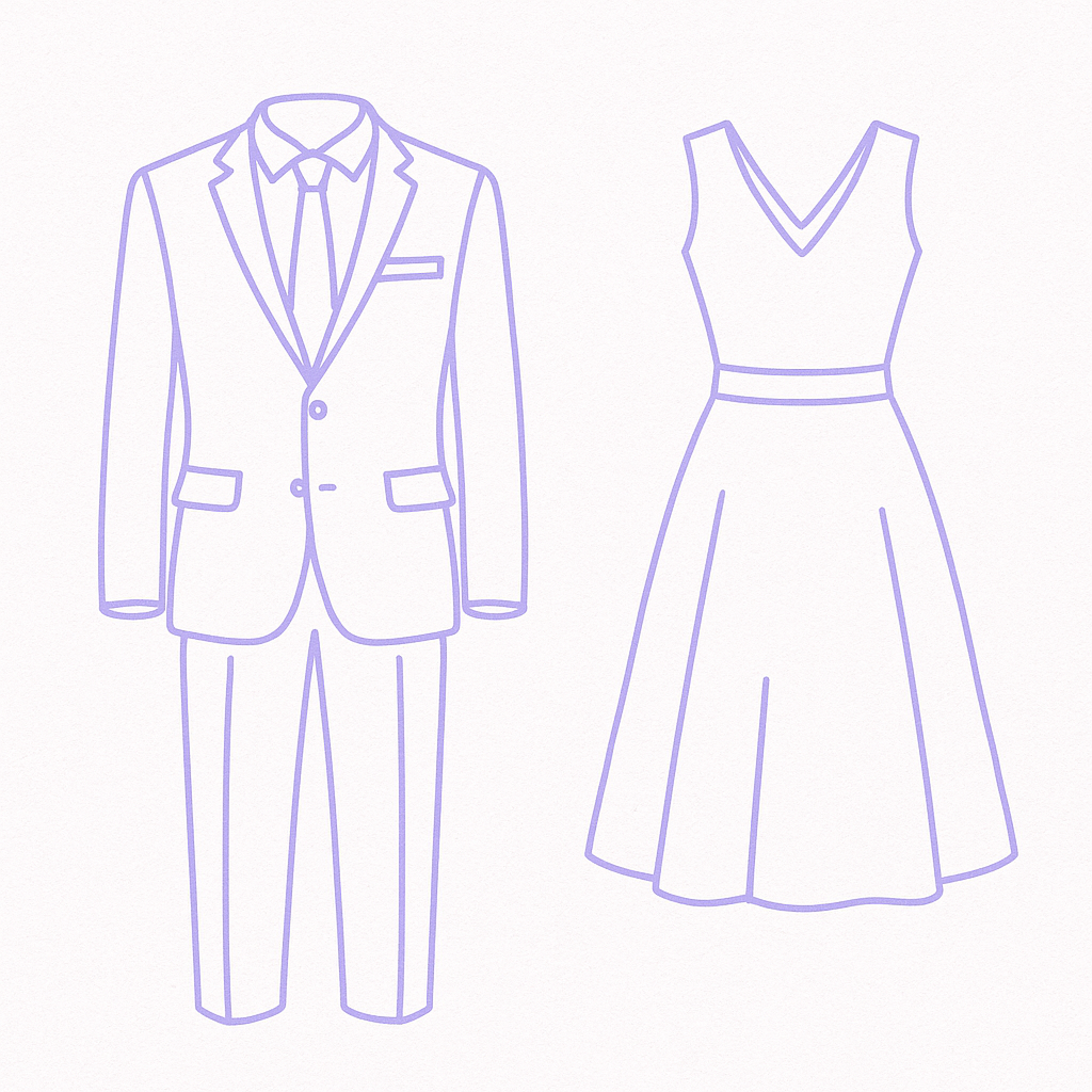 Ejemplo de vestimenta elegante sport